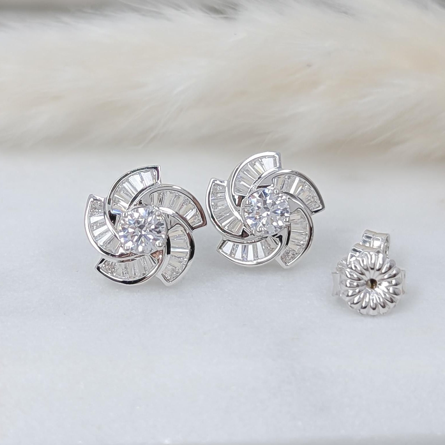 Vintage Star Earrings