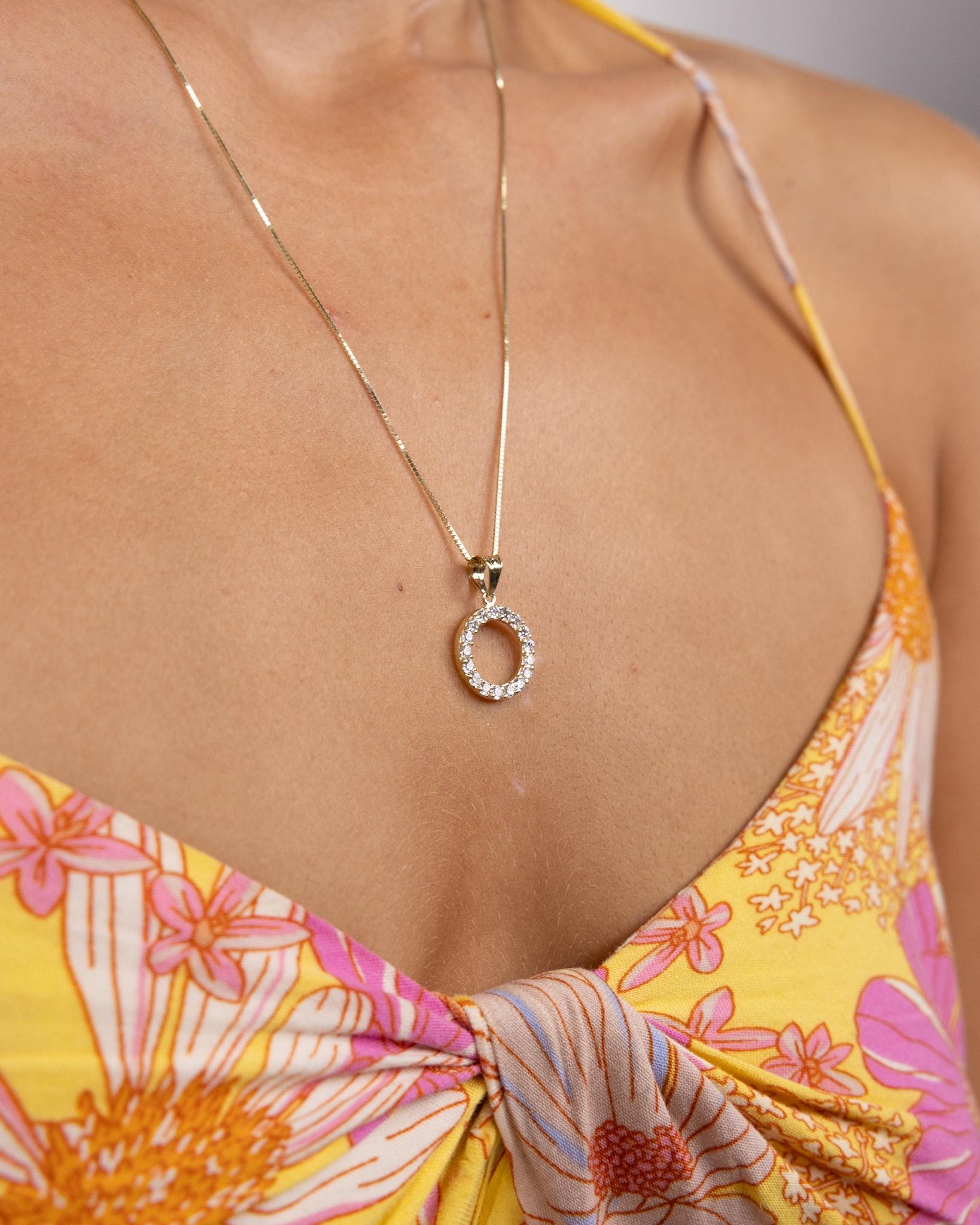 Eternity Circle Pendant - 925 Sterling Silver