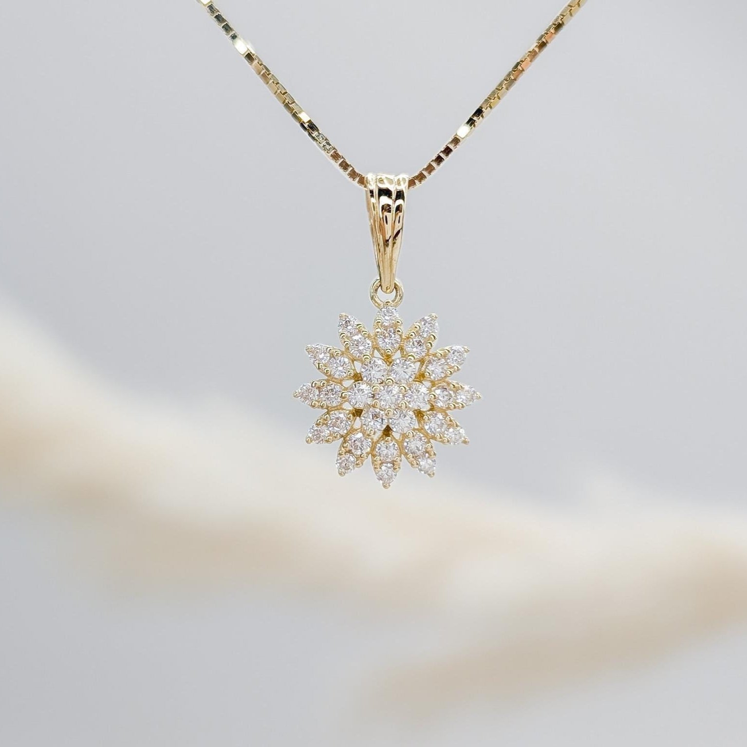 Dainty Flower Necklace