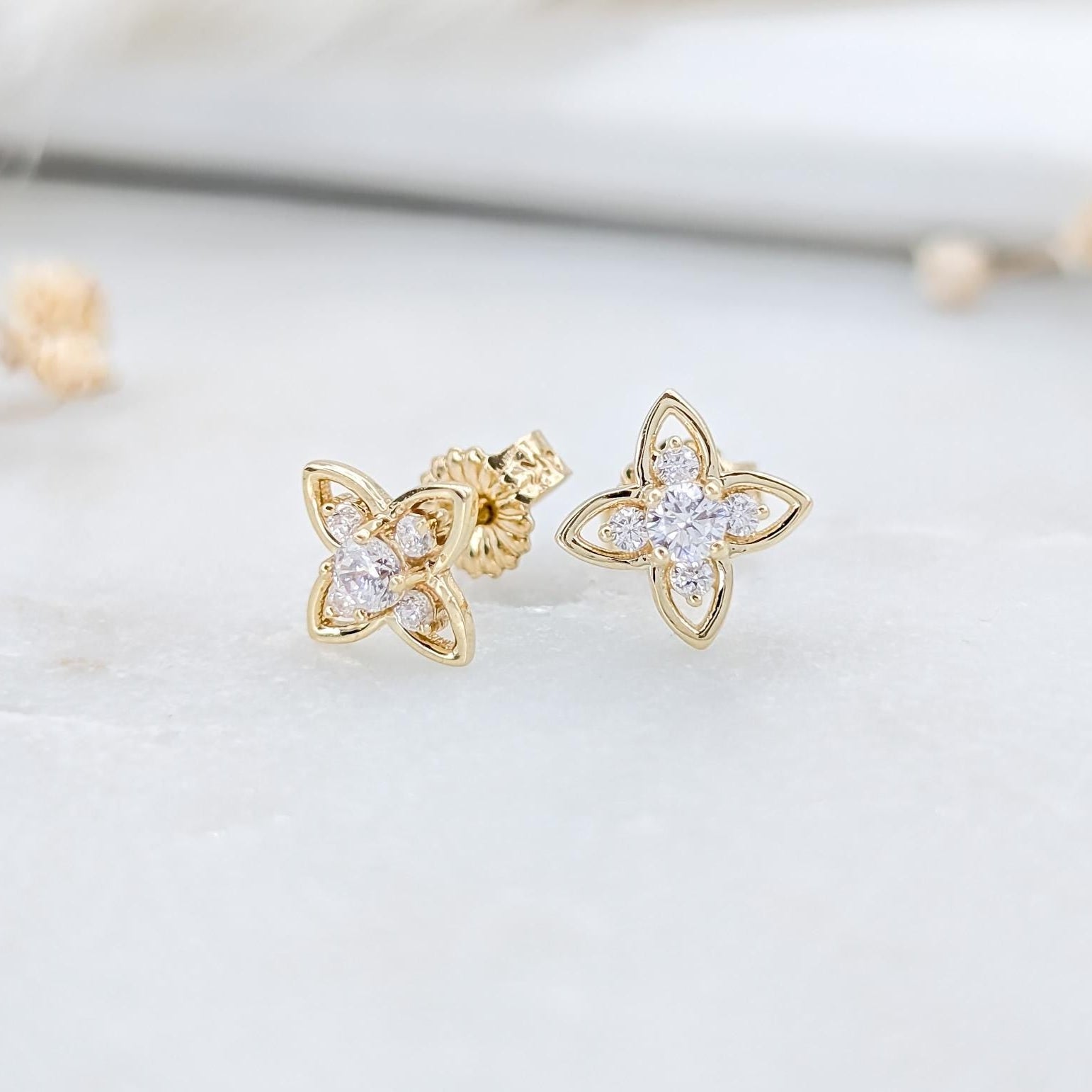 Aurora Clover Earrings