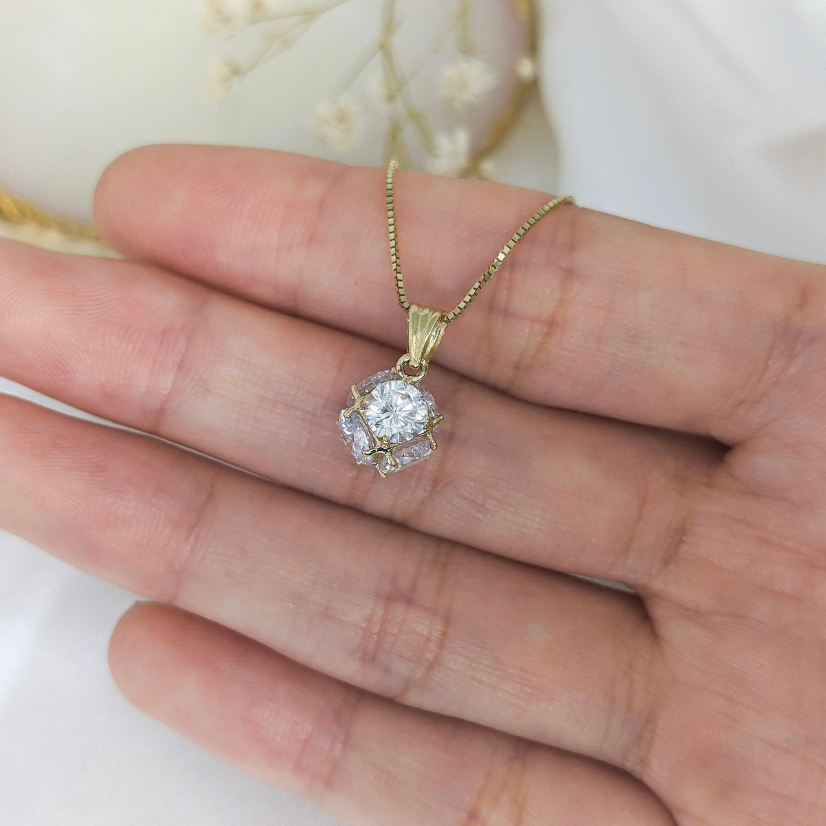 Disco Ball Pendant
