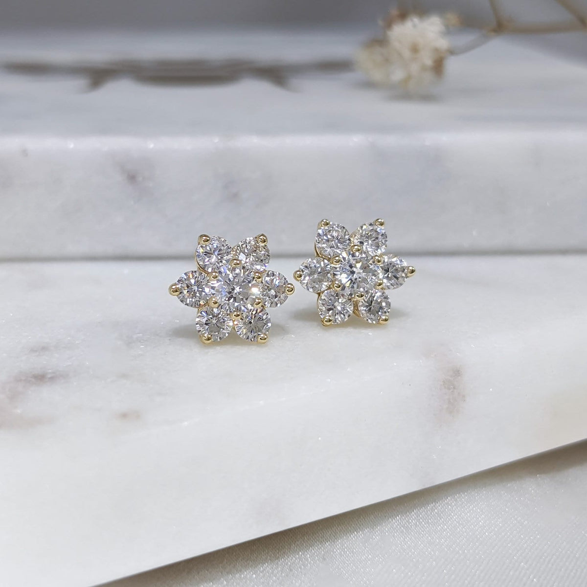 Buttercup Flower Earrings
