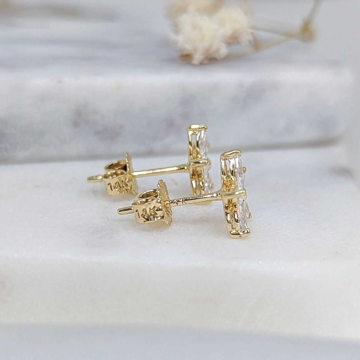 Lily Flower Earrings