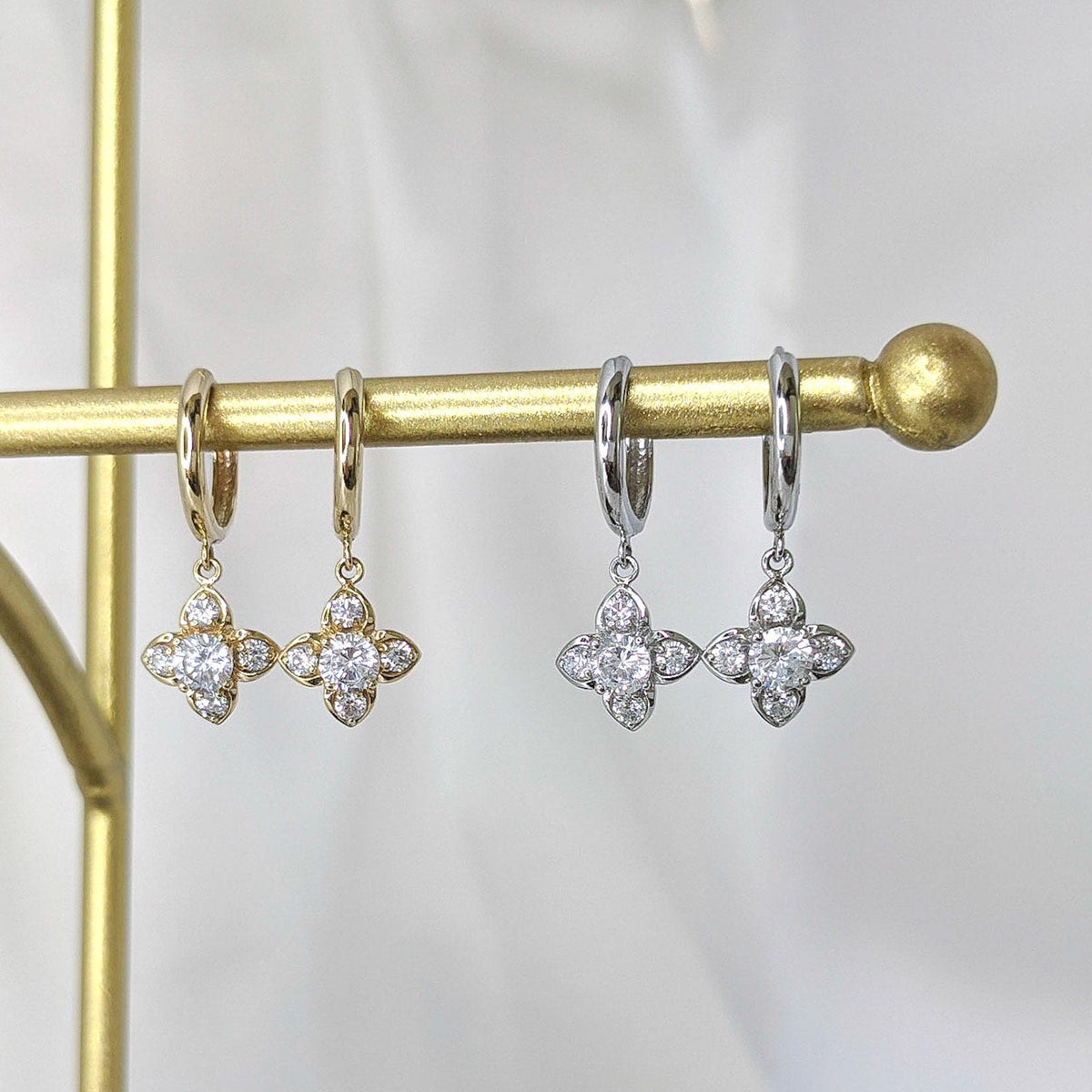 Blossom Hoop Earrings