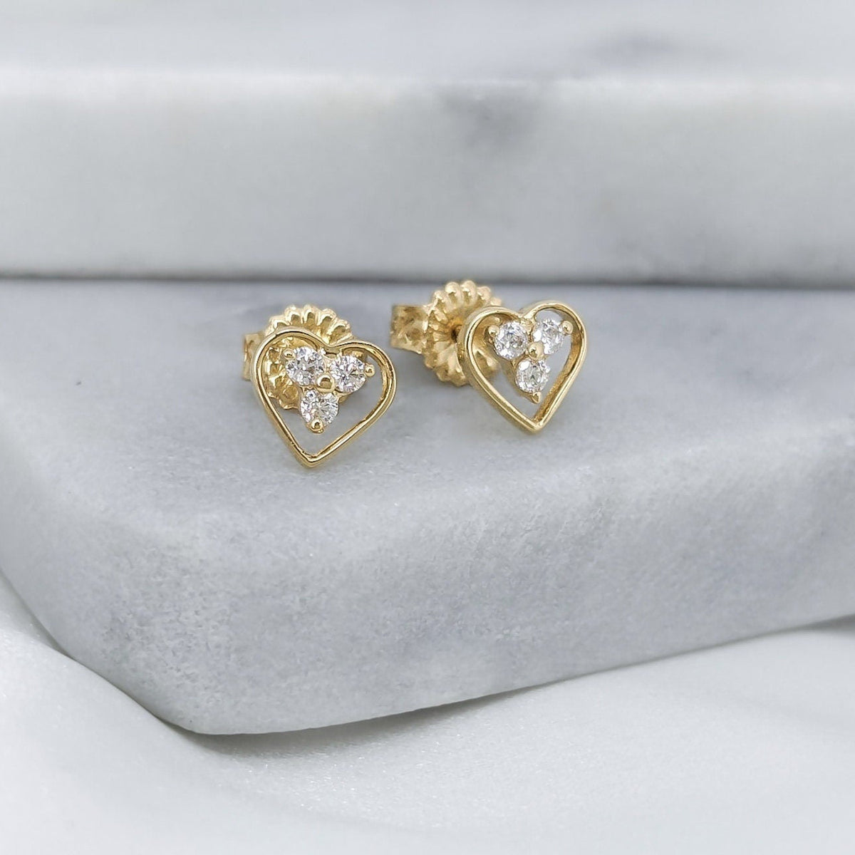 Mini Heart Earrings