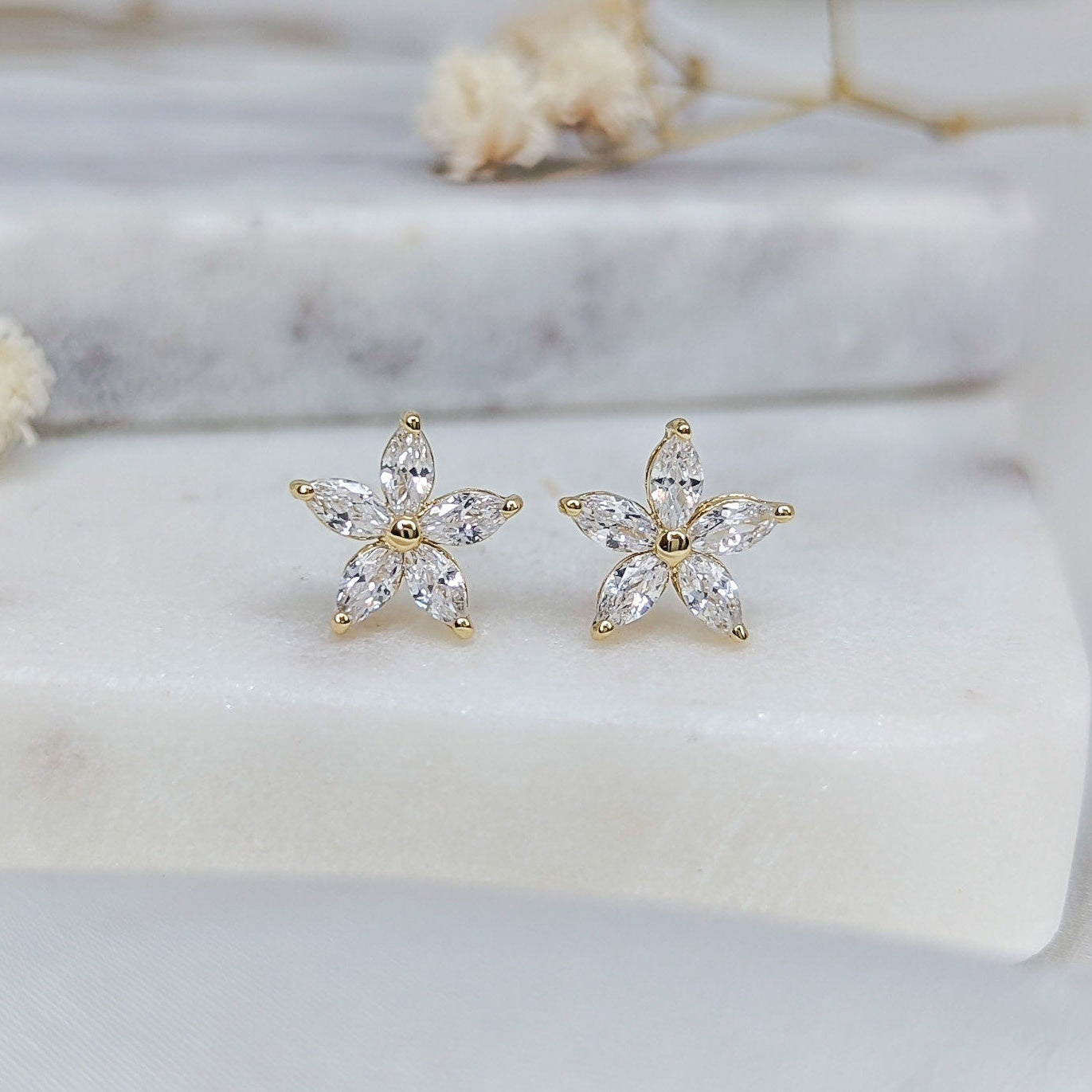 Lily Flower Earrings