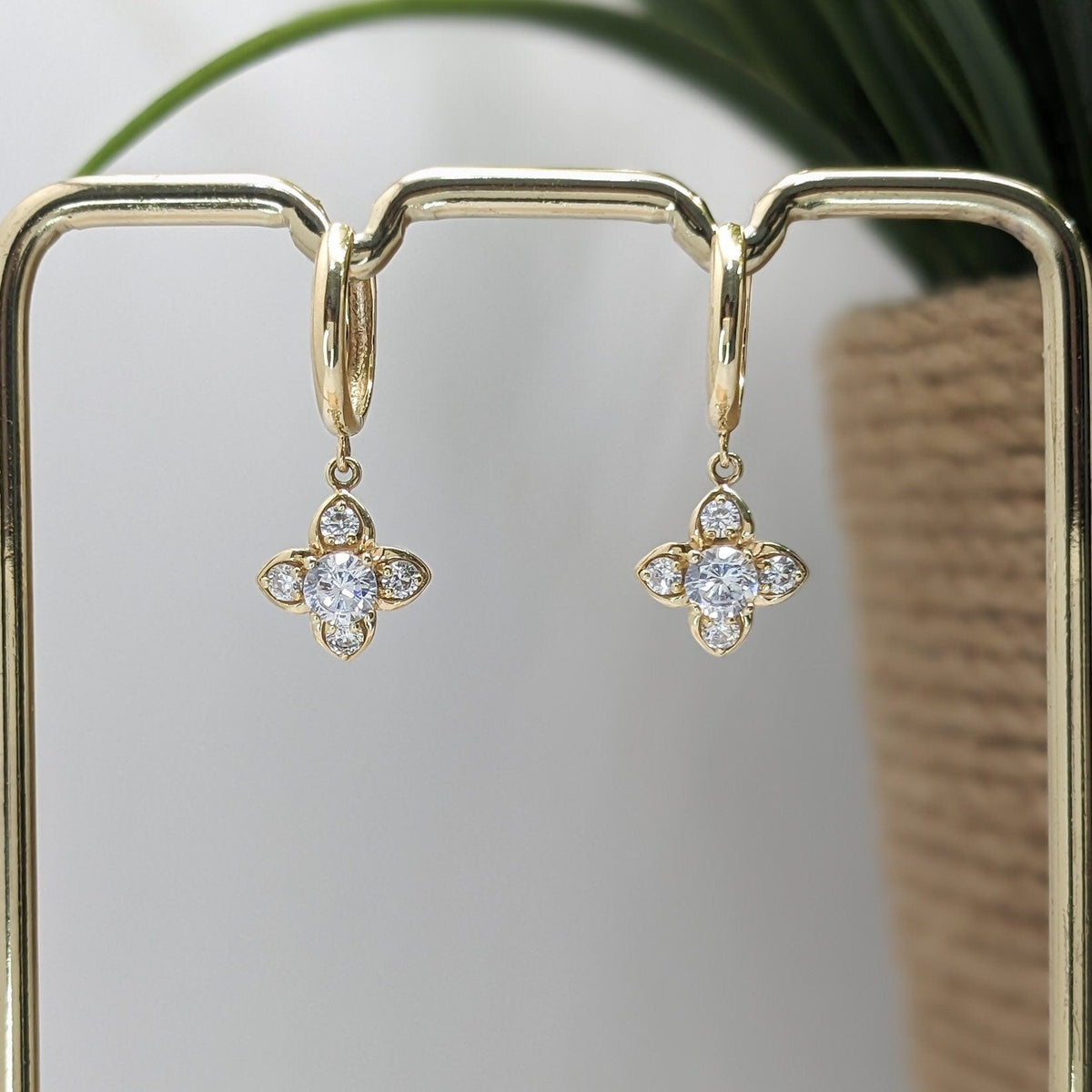 Blossom Hoop Earrings