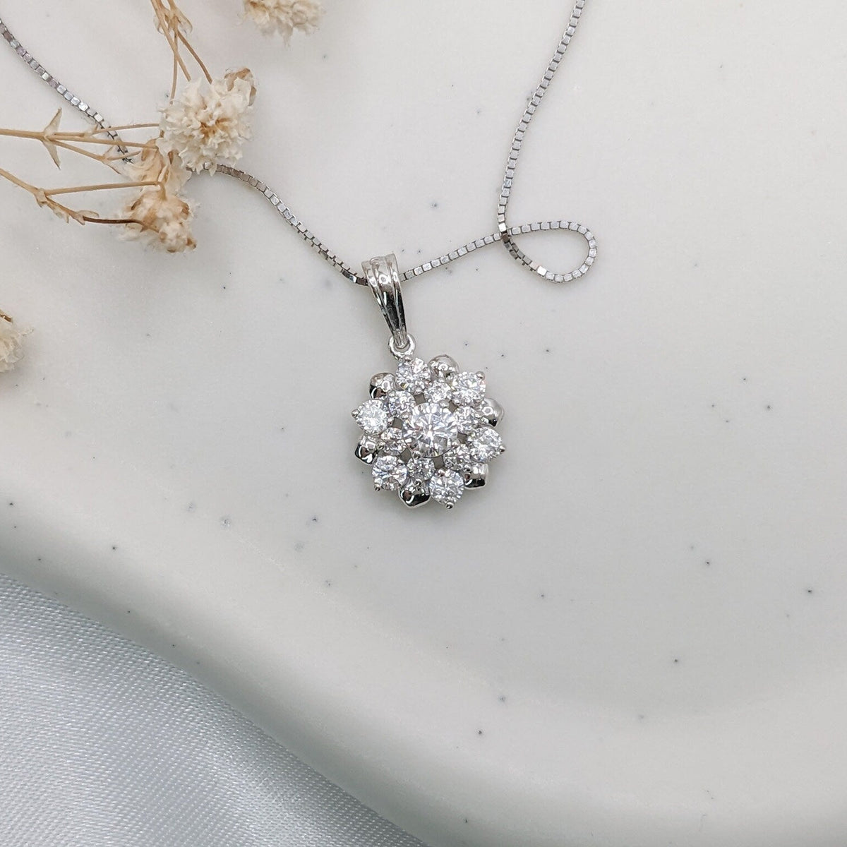 Blooming Flower  Pendant