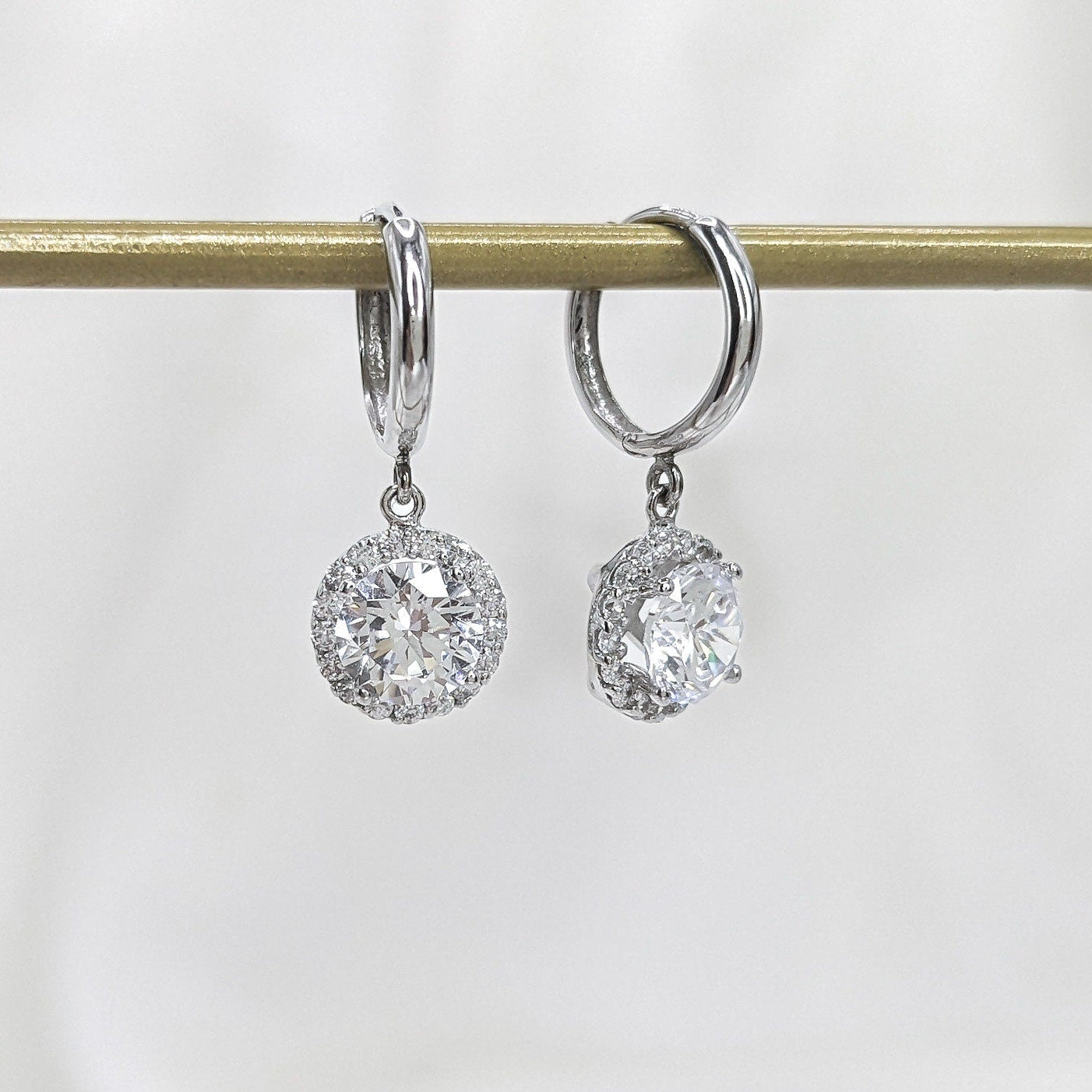 Halo Hoop Earrings