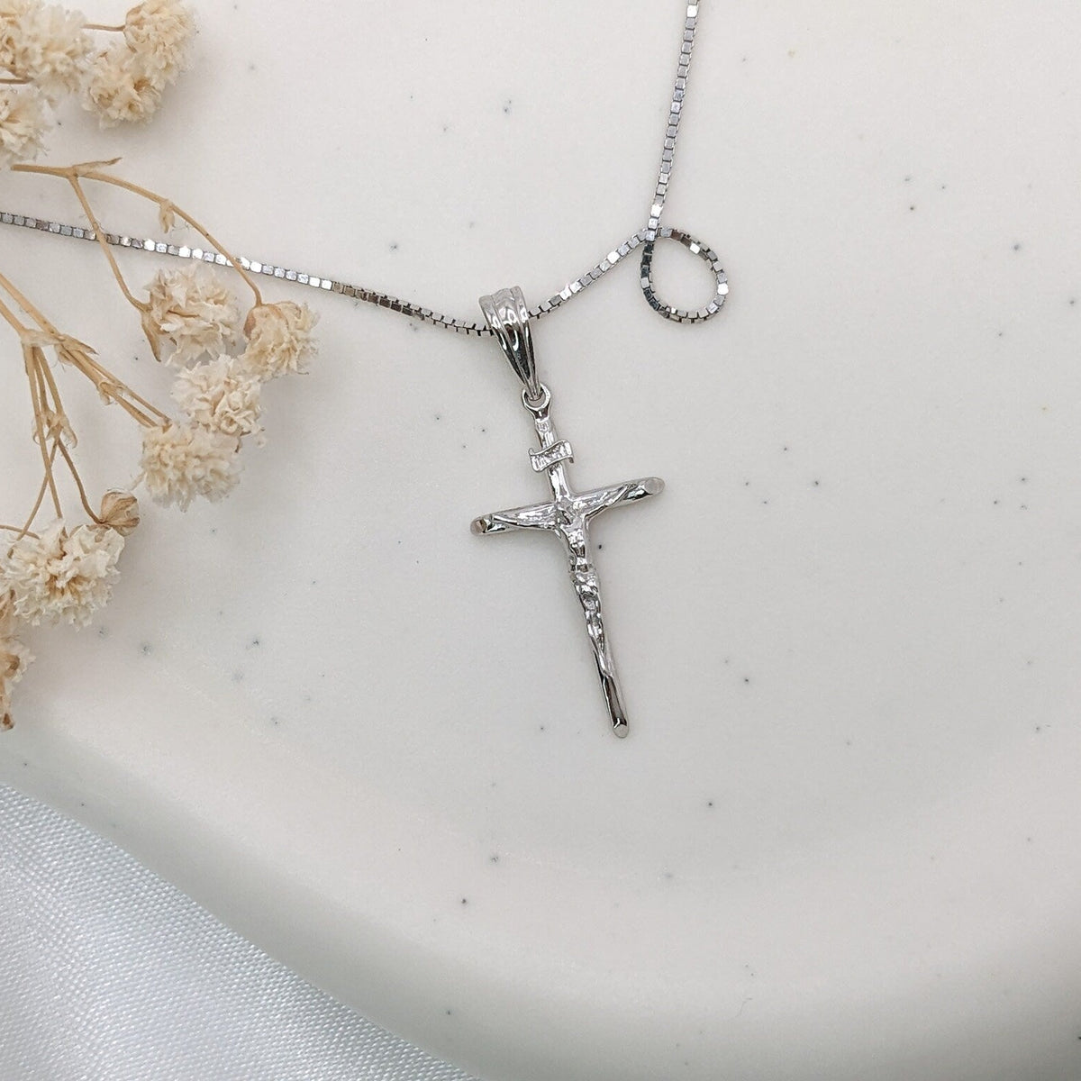 Small Crucifix Cross Pendant