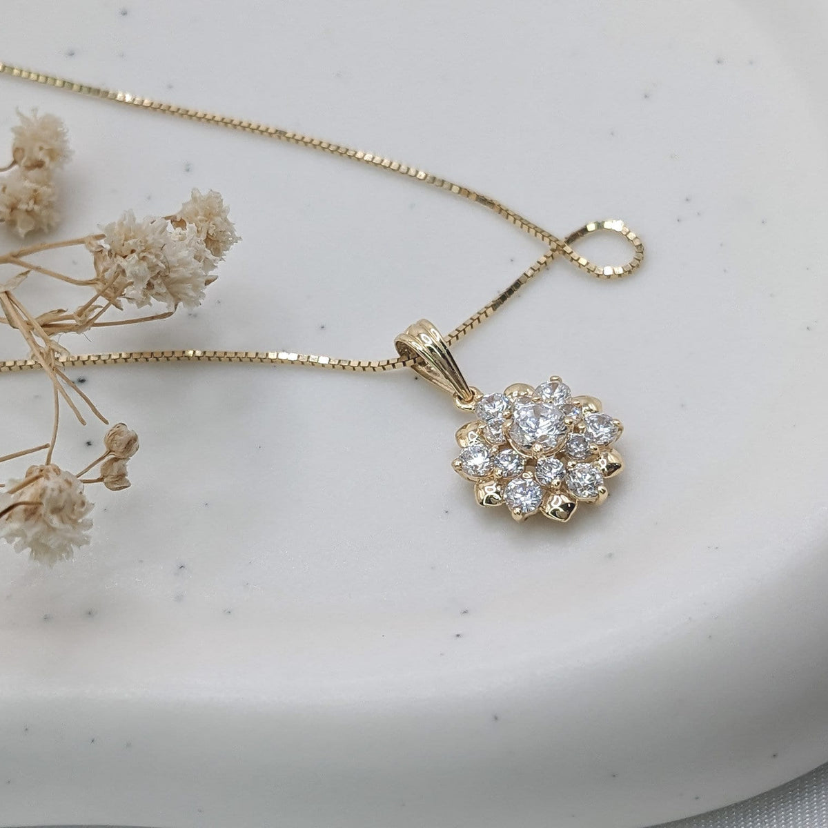 Blooming Flower  Pendant