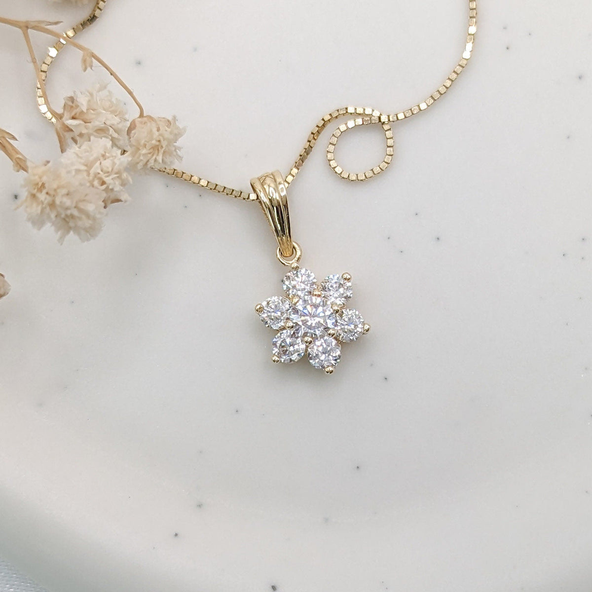 Buttercup Flower Pendant