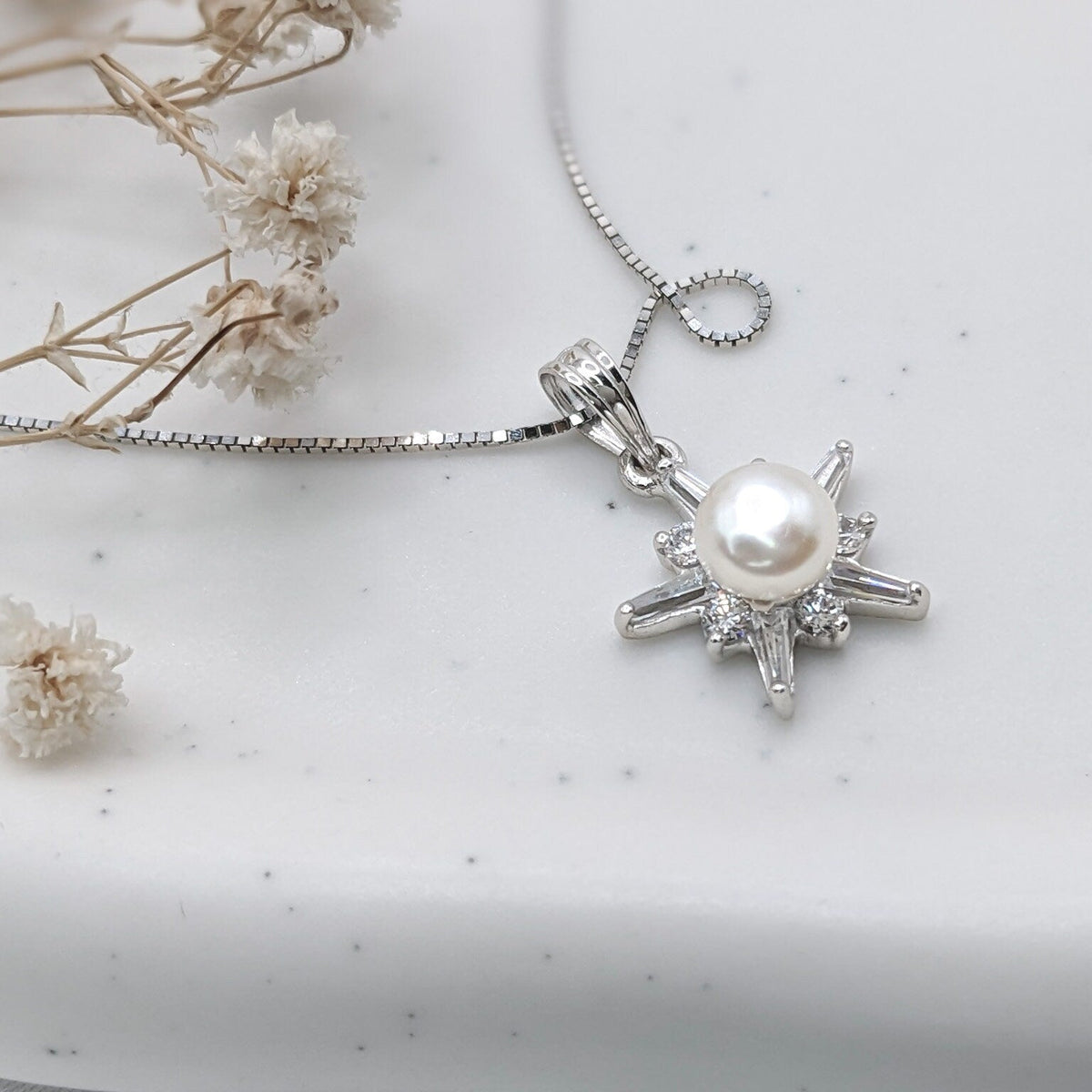 Pearl Star Pendant