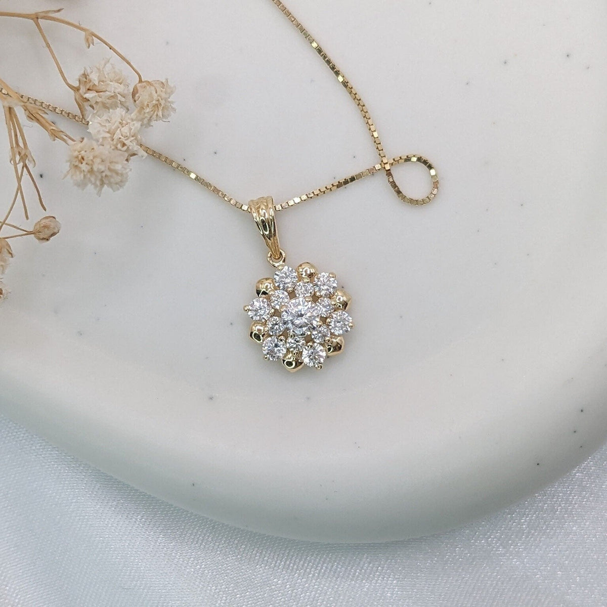 Blooming Flower  Pendant