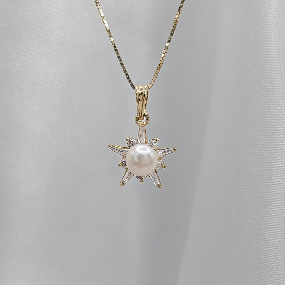 Pearl Star Pendant