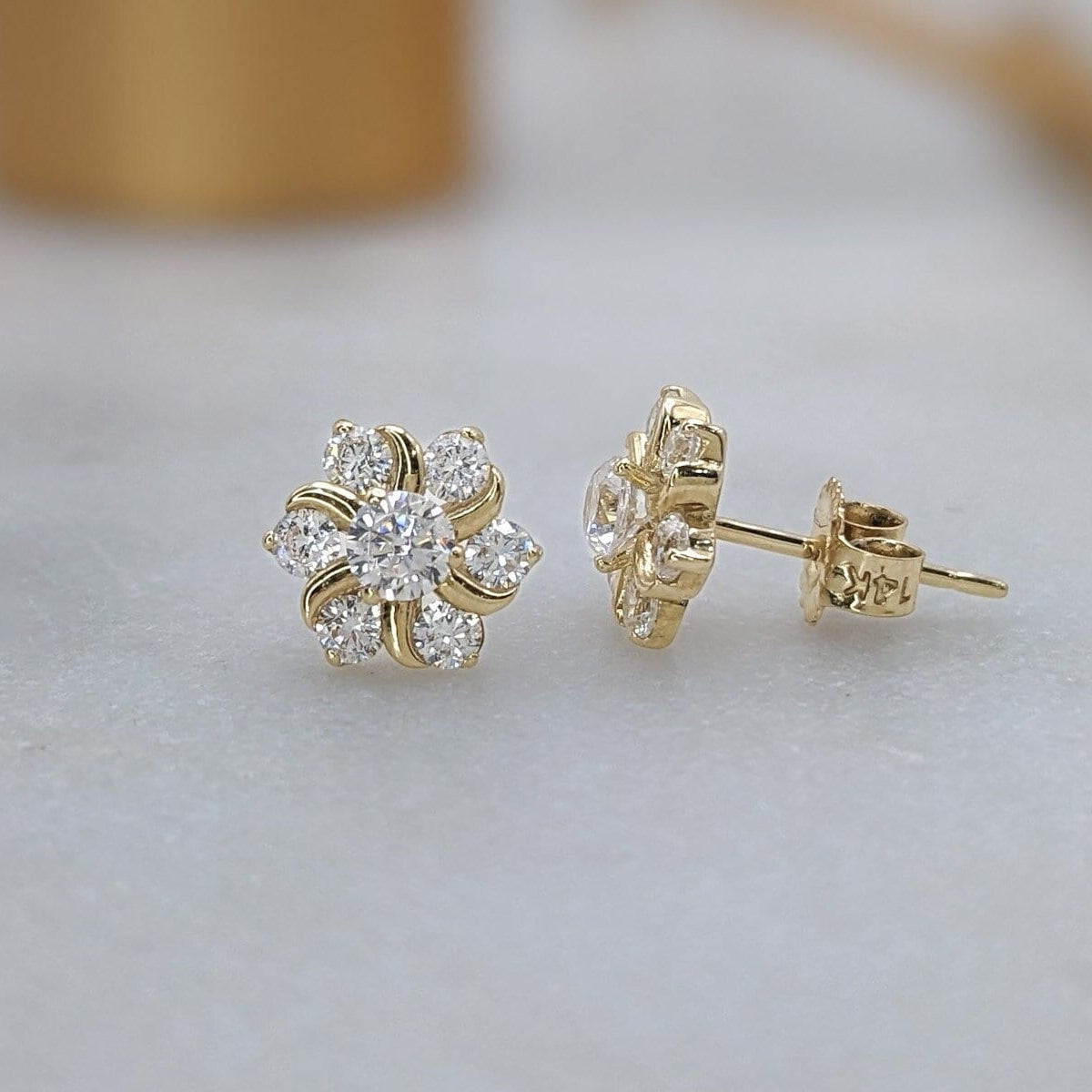 Blooming Flower Earrings
