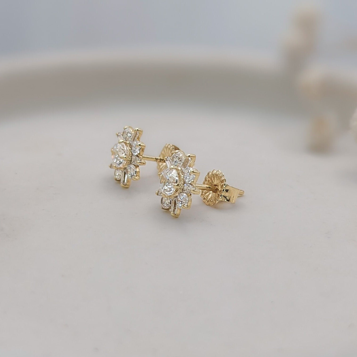 Star Burst Earrings