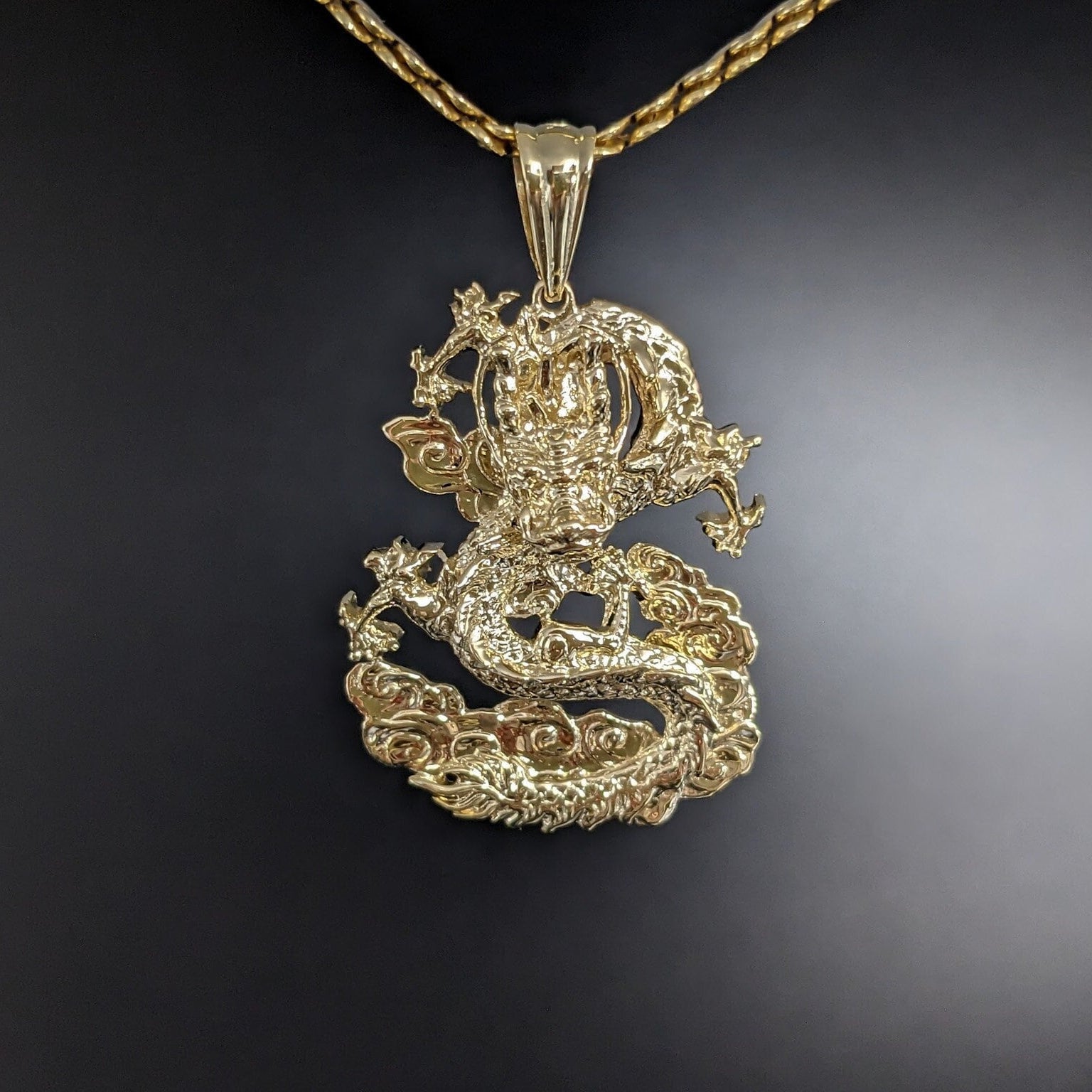 Dragon on Clouds Pendant