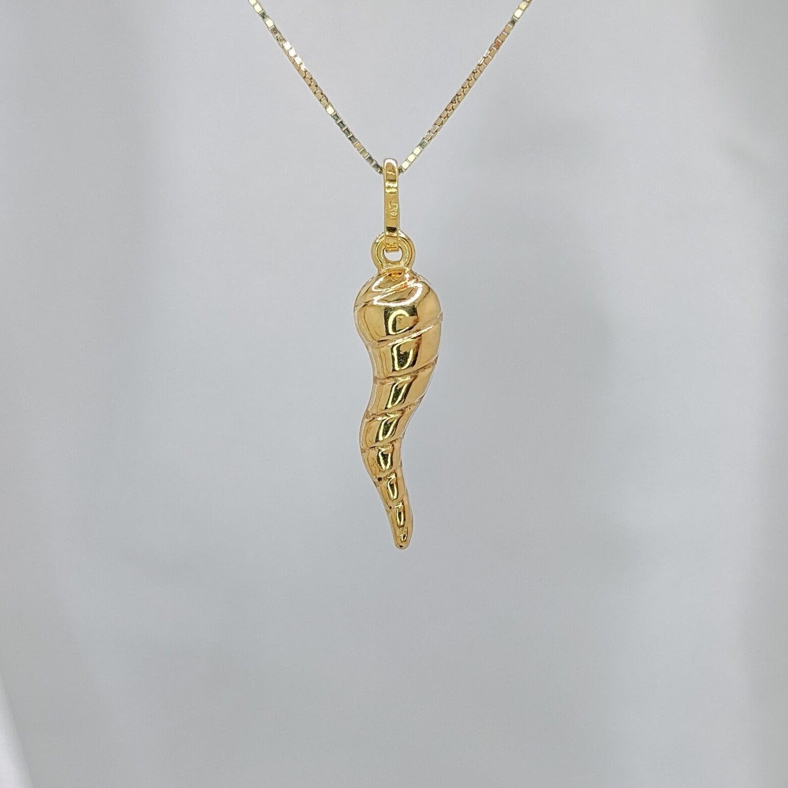 Italian Horn Pendant
