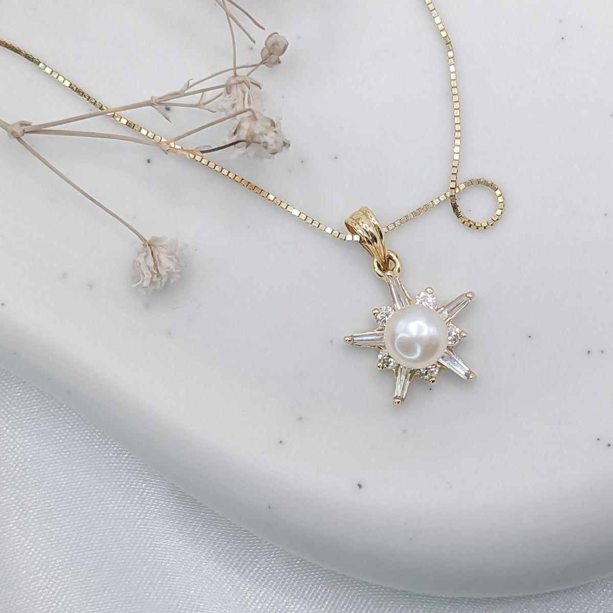 Pearl Star Pendant