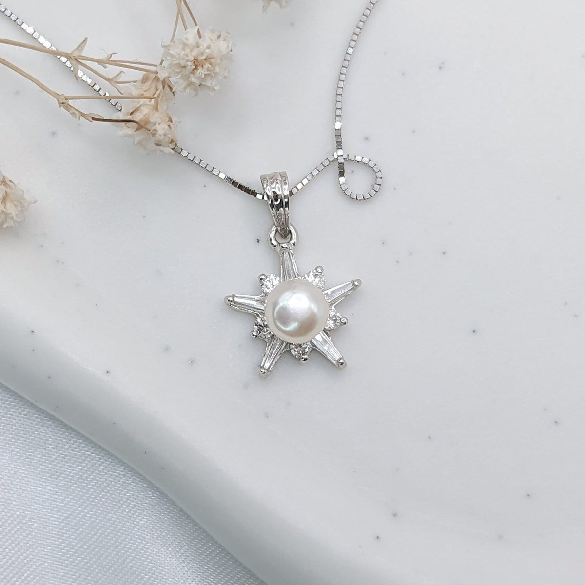 Pearl Star Pendant