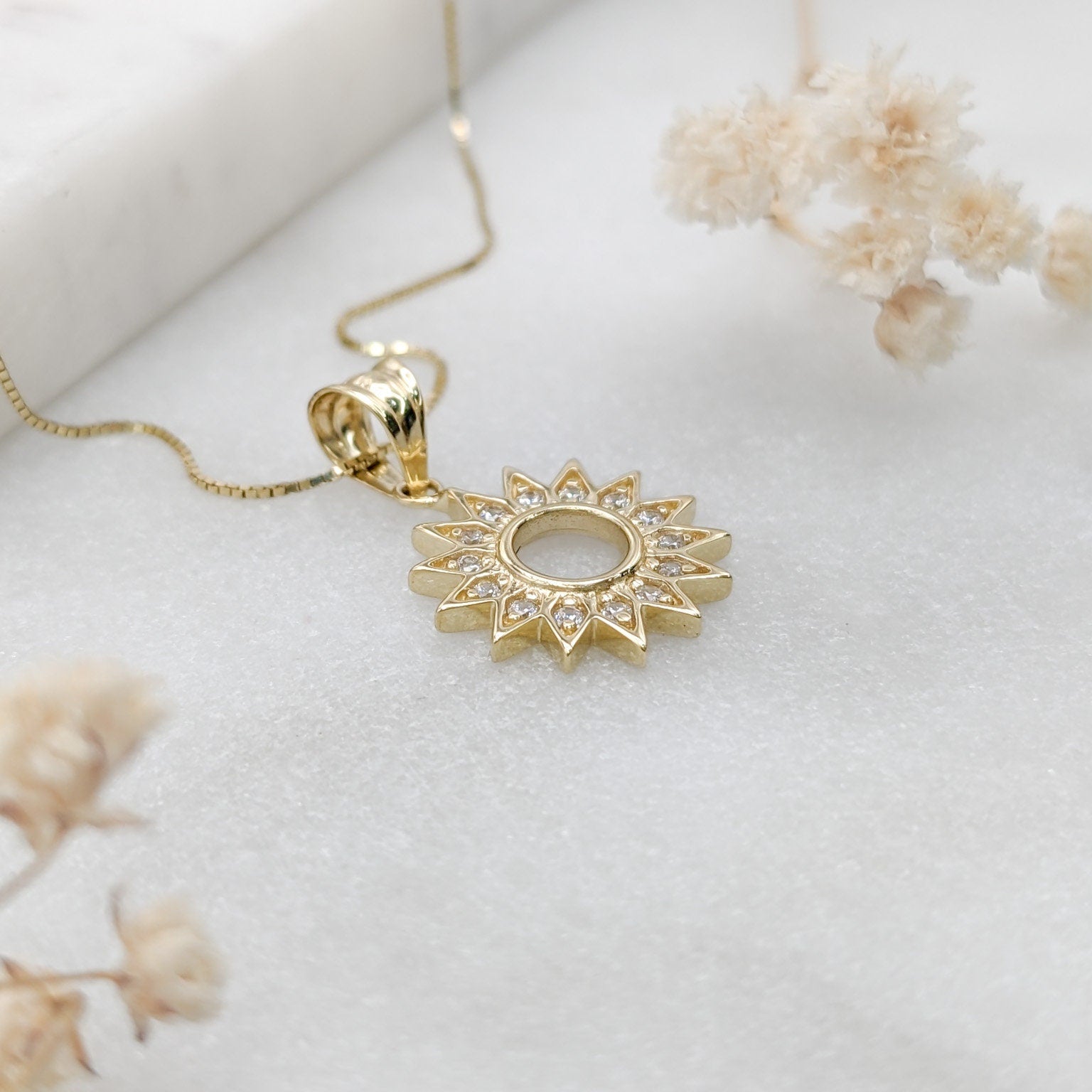 Golden Sun Pendant