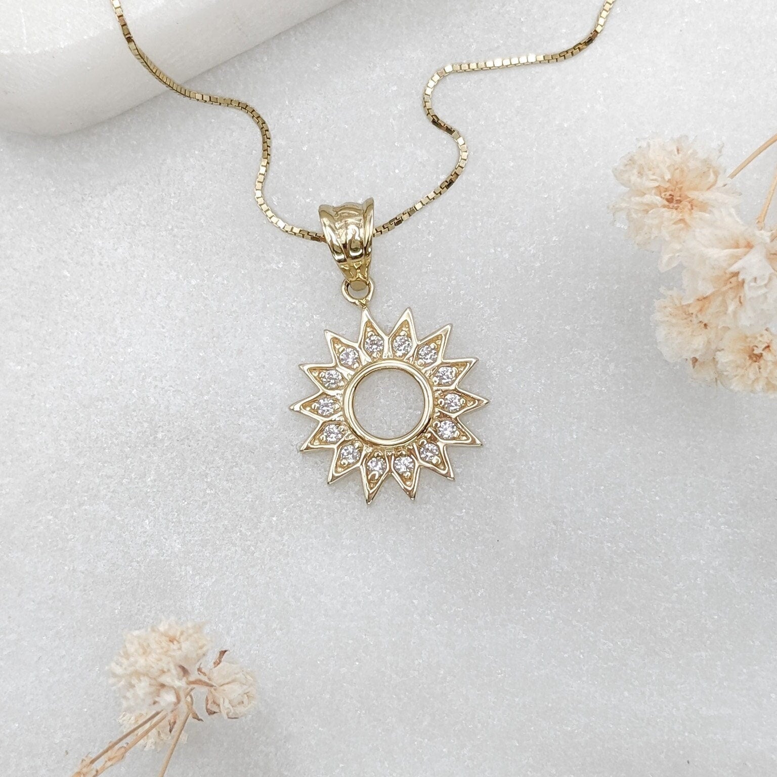 Golden Sun Pendant