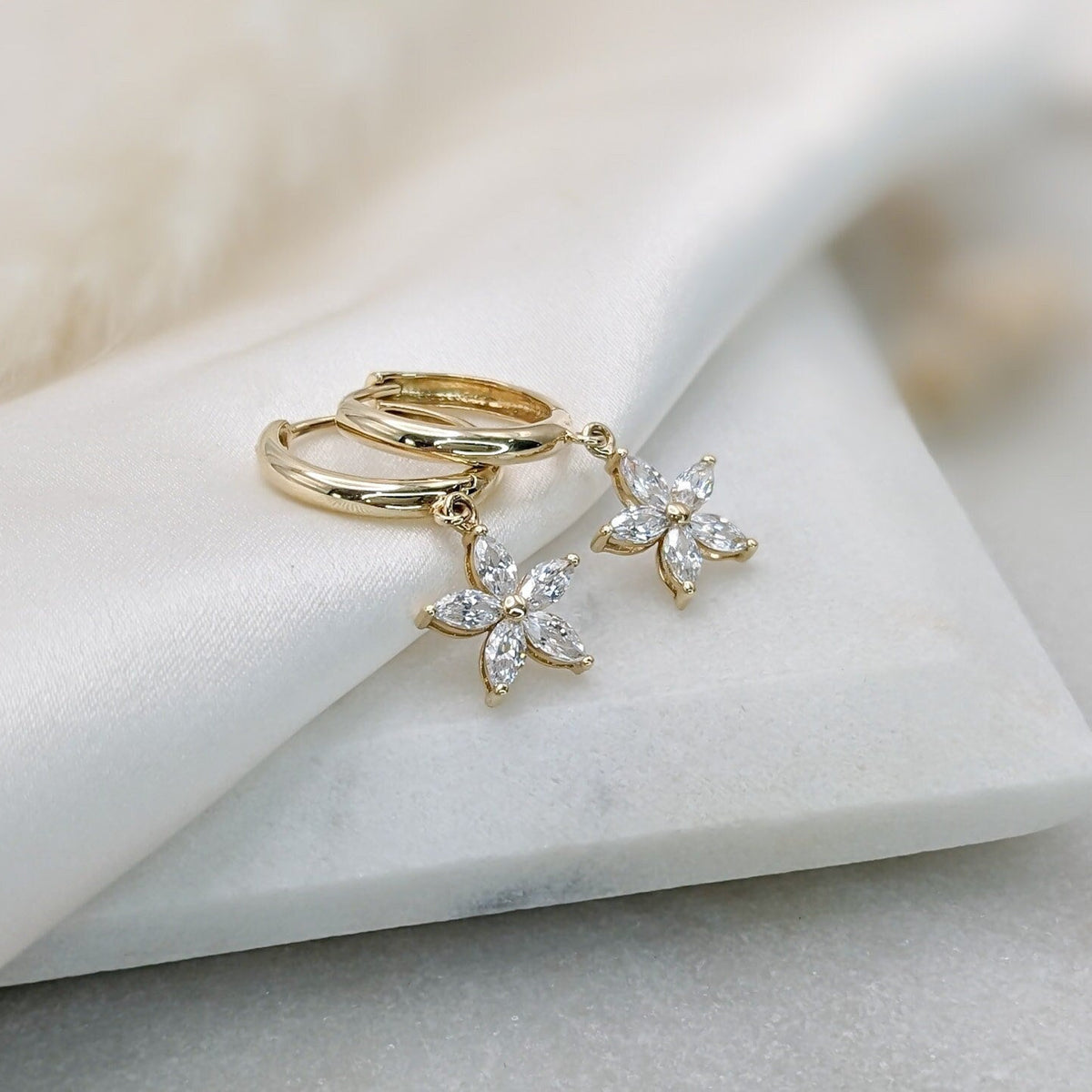 Lily Hoop Earrings
