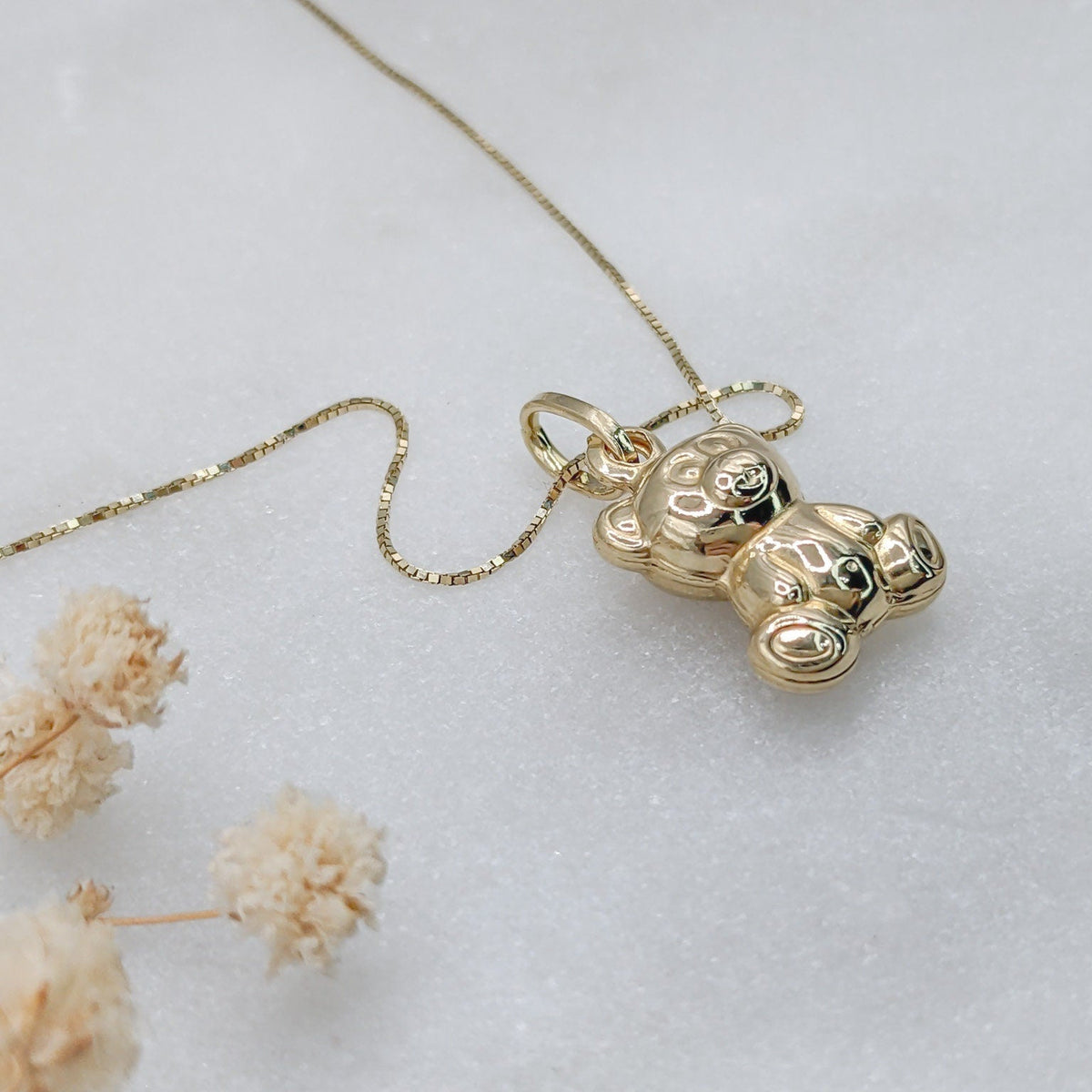 Puffy Bear Pendant