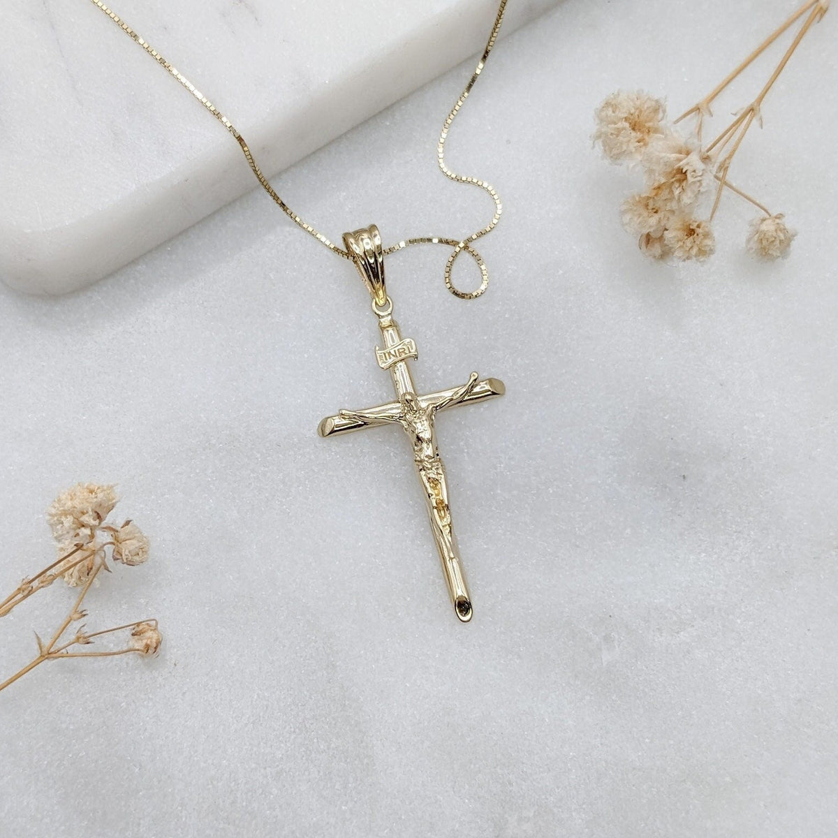 Large Crucifix Cross Pendant