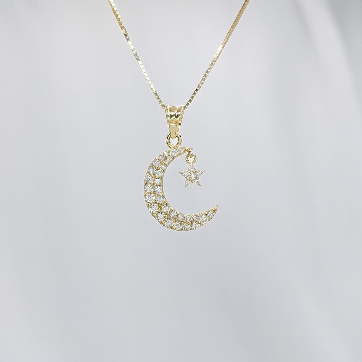 Stars and Moon Pendant