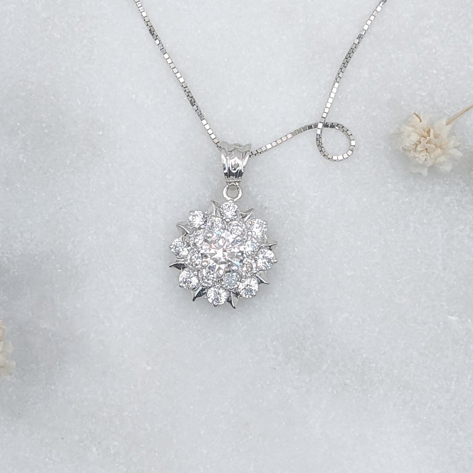 Starburst Flower Pendant