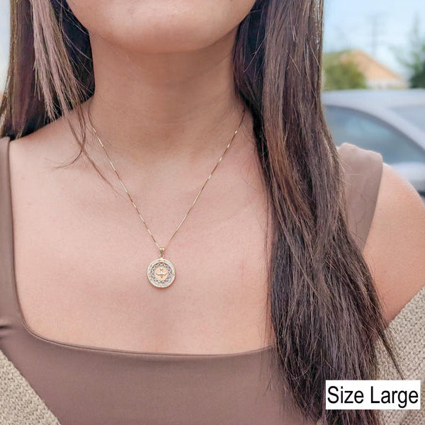 Tri-Color Dove Pendant