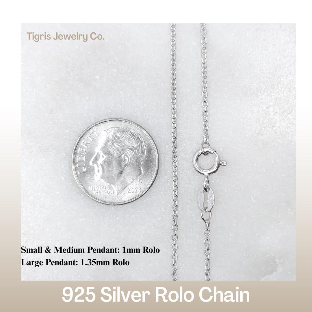 Pavé Cross Pendant - .925 Sterling Silver Pendant
