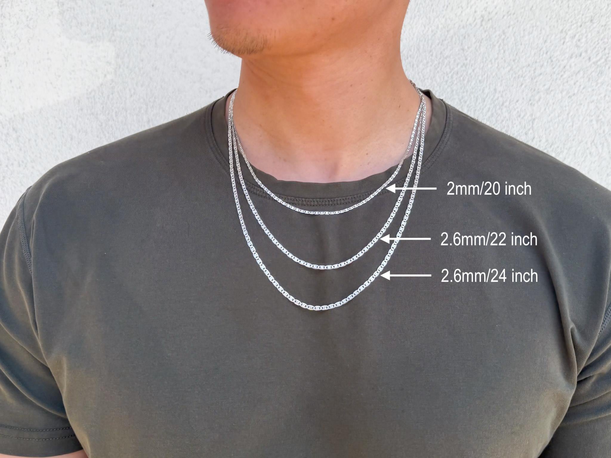 Diamond Cut Valentino Link Chain