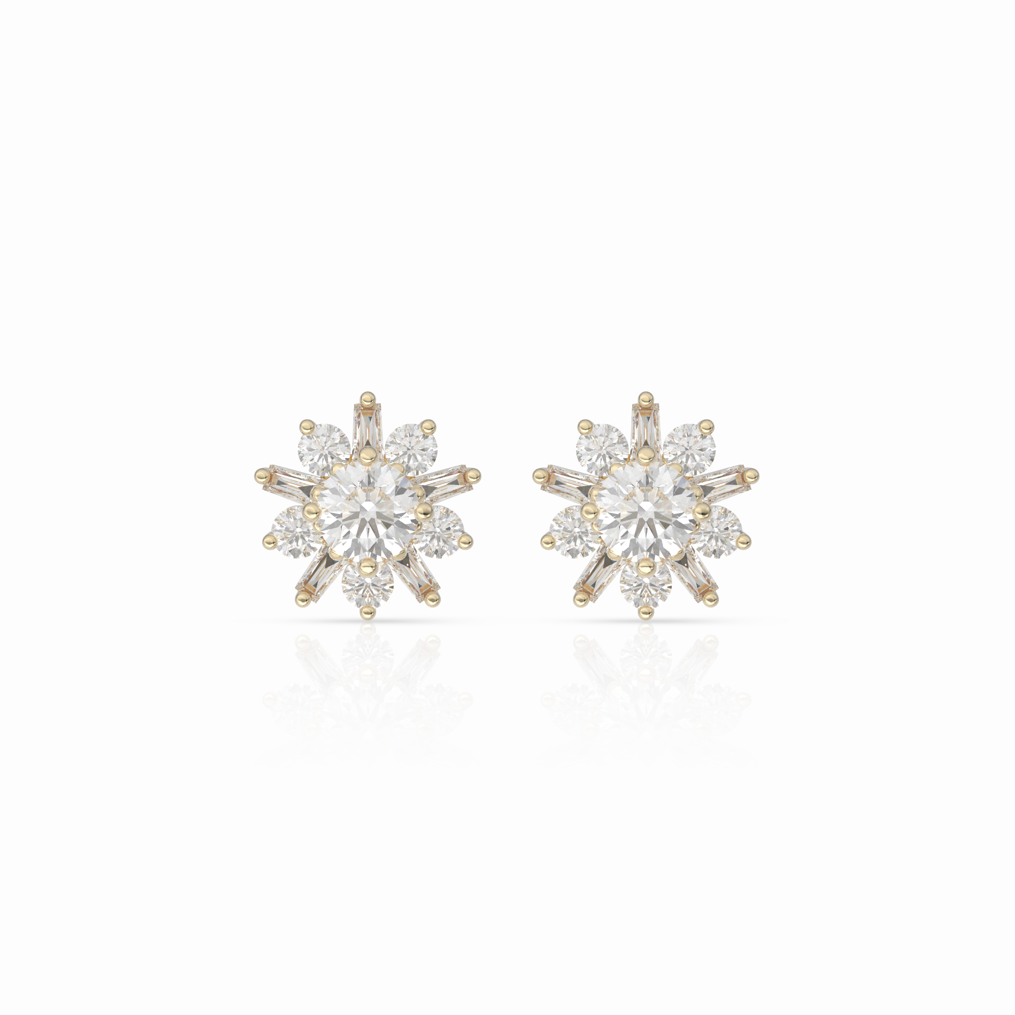 Star Burst Earrings